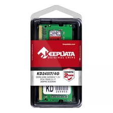 Memória Ram Keepdata 4gb Ddr4 Kd24s17/4g 2400 Mhz 