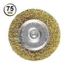 Escova Aco Circular Haste 6x75mm 744489 - Mtx