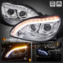 For 00-06 Mercedes-benz S-class Led Drl Halo Projector H Zzf