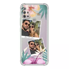 Capa Capinha Case Floral Polaroid Modelo 2 Para Motorola