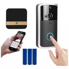 Interfón Inalámbrico Wifi Conexión Smartphone + Pilas/regalo