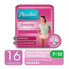 Plenitud Mujer Ropa Interior Femme P/m X 16 Unidades