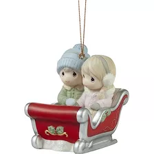 231034 Ride By Your Side Porcelain Ornament