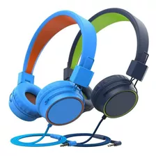 Chenfec Paquete De 2 Auriculares Estéreo Plegables Para Ni.