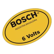 Adesivo Bosch 6 Volts 6v