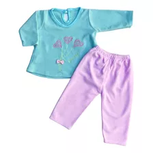 Conjunto Buzo 2 Piezas De Micropolar Para Niña 