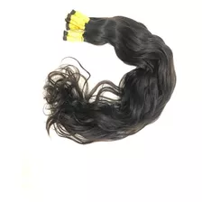 Cabelo Humano Natural Levemente Ondulado 40a45cm/50 Gramas.