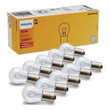 Kit 10 Lâmpadas 1 Polo Luz Freio/ré/seta 12v Philips 12498cp