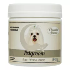 Máscara Pra Cães E Gatos Petgroom 500g Chocolate Branco Top