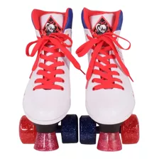 Patins Harley Quinn Super Hero Girls - Bel Fix