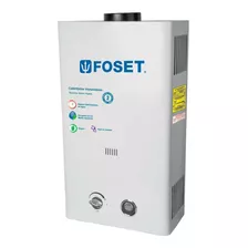 Calentador De Agua A Gas Gn Foset Cale-13l Blanco