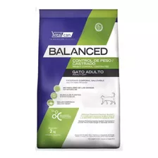 Vital Cat Balanced 2k Control Peso Castrados El Molino