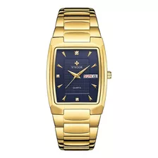Wwoor 2022 New Square Watch Men With Automatic Week Date