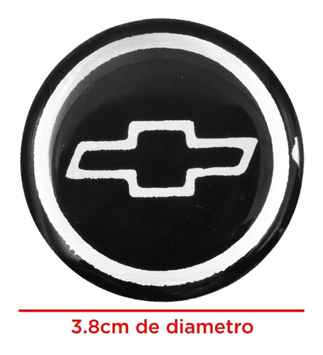 Emblema Chevrolet Resina C1 Volante Foto 3
