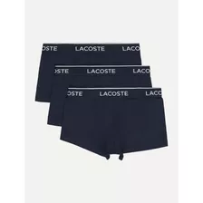 Pack Com Três Cuecas Lacoste Original