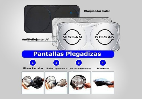 Tapasol Para Nissan Altima Gxe Anticalor Con Ventosas T1 Foto 4