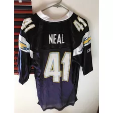 Jersey Lorenzo Neal Chargers Cargadores Nfl Football Home M