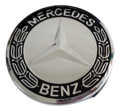 4 Tapas Centro De Rin Compatibles Con Mercedes Benz 75mm  Foto 3