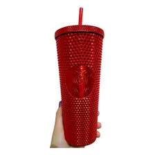 Vaso Starbucks Diamante Textura Original 710ml + Bombilla