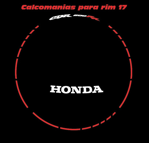 Calcomanias Stickers Para Rin Honda Cbr  600rr Y 1000rr Foto 4