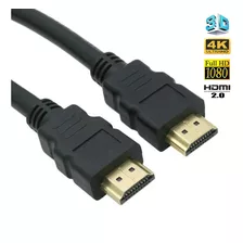 Cabo Hdmi 2.0 4k/144hz Ultra Hd 2m Compatível Xbox Ps3 Ps4