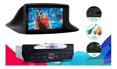 Android 9.0 Renault Fluence 2011-2018 Dvd Gps Wifi Radio Hd Foto 6