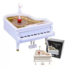 Kit 25 Caixa De Música E Porta Jóias Piano Com Bailarina