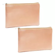 Juvale Bolsa De Oro Rosa Para Bolígrafos, Maquillaje, Acce.