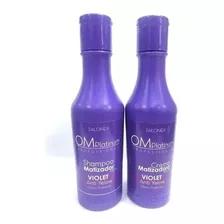 Pack Shampoo Y Crema Matizadora Violeta 450ml Om