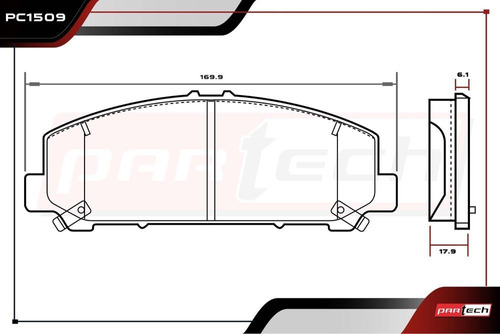 Balatas Delanteras Nissan Armada 2015 Foto 2