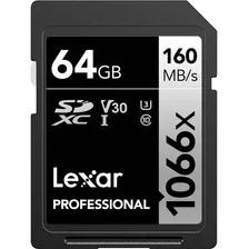 Tarjeta De Memoria 64gb Sdxc 1066x Professional Uhsi Gl / P