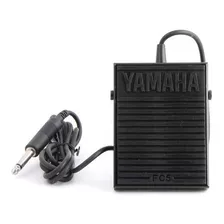 Yamaha Fc5 Compact Sustain Pedal For Portable Keyboards, Bla