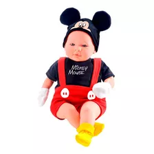 Boneco Mickey - Classic Dolls Recém Nascido