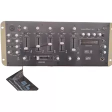 Mezclador Dj Soundbarrier 4 Canales Con 2 Micrófonos X Rack