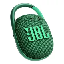 Jbl Clip 4 Eco - Altavoz Con Gancho Impermeable Verde