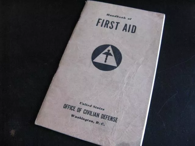 Mercurio Peruano: Libro Primeros Auxilios 1941 Cruz Roja L89