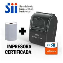 Mini Impresora Térmica Sii E-boleta, 58mm, Stock Inmediato