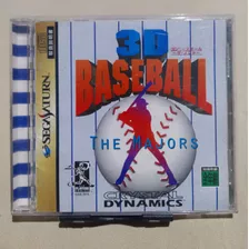 Jogo 3d Baseball Original Sega Saturn Saturno 