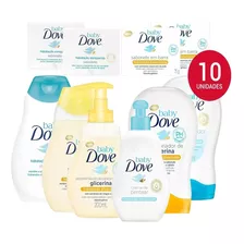 Kit Baby Dove Glicerina + Hidratação Enriquecida Com 10un