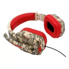 Audifonos Diadema Gamer Ps4 Y Xbox One Ipega R005 Camuflado