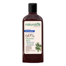 Shampoo Naturaloe Anticaspa Con Aceite De Tea Tree 350 Ml