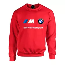 Buzo Hoodie Crewneck Deportivo Bmw Motorsport Racing