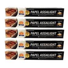 Kit 5 Papel Assalight Premium Wyda Rolo 3 Mts