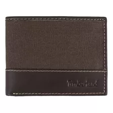 Timberland Baseline Canvas Passcase Para Hombre, Carbón, Tal