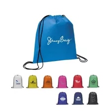 Kit 100 Mochilas Tnt 33x40 Personalizadas Logomarca