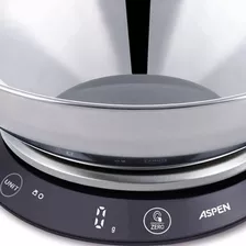 Balanza De Cocina Aspen Bc-210 Digital Recipiente Acero 