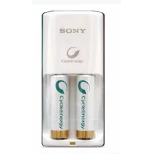 Carregador De Pilha Sony C/ 2 Pilhas 2000 Mah