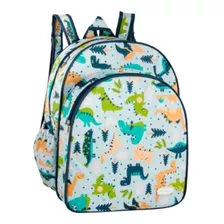 Mochila Escolar Infantil Dinossauro Passeio Grande Premium