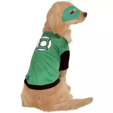 Disfraz De Linterna Verde Para Perro Talla: M Halloween