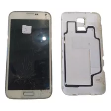 Samsung Galaxy S5 16 Gb -frontal Quebrada